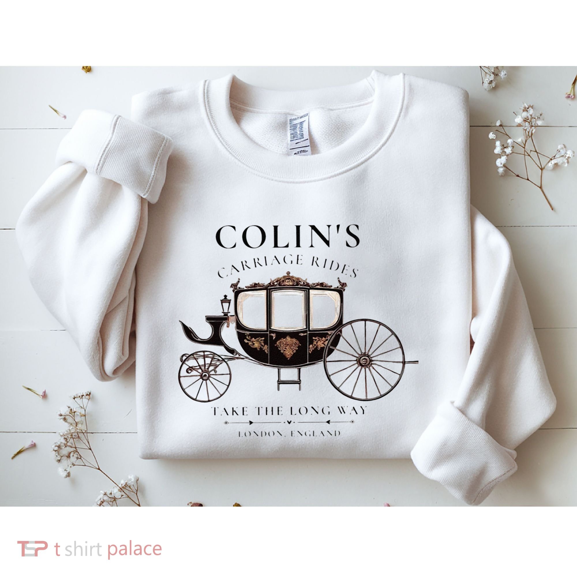 ColinS Carriage Rides Take The Long Way Sweatshirt