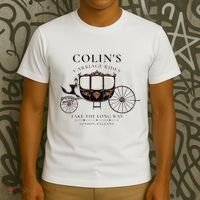 ColinS Carriage Rides Take The Long Way T-Shirt thumb 3