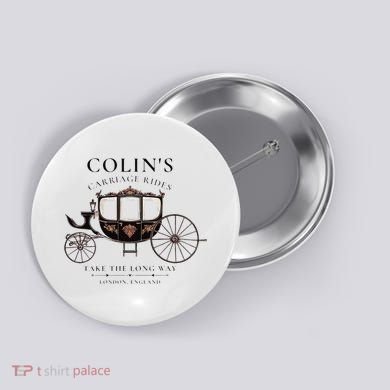 ColinS Carriage Rides Take The Long Way Button