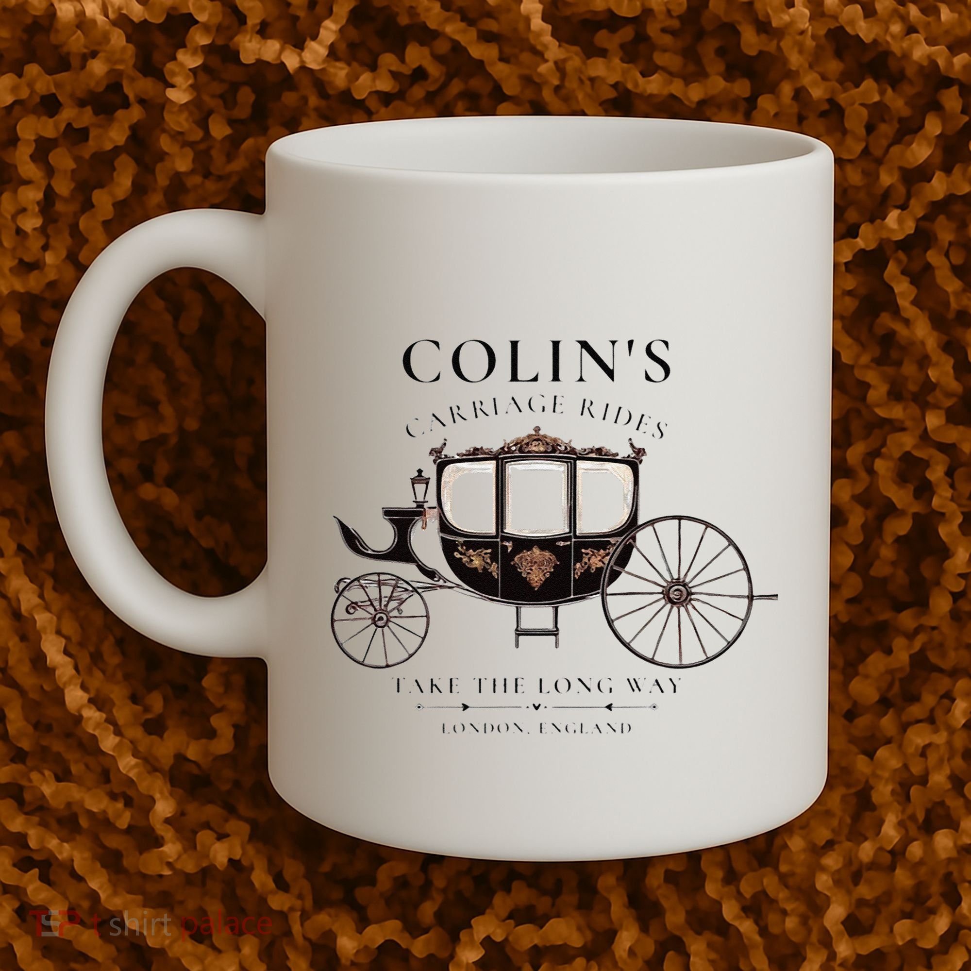 ColinS Carriage Rides Take The Long Way Coffee Mug