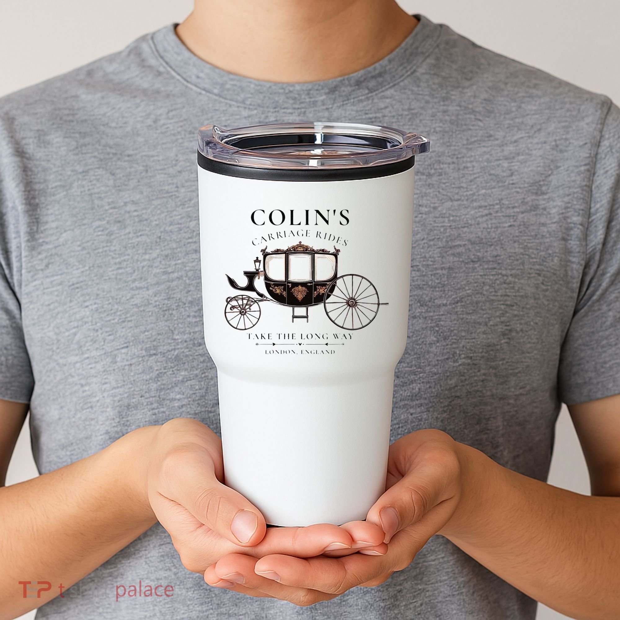 ColinS Carriage Rides Take The Long Way Tumbler