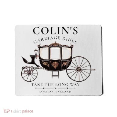 ColinS Carriage Rides Take The Long Way Mousepad