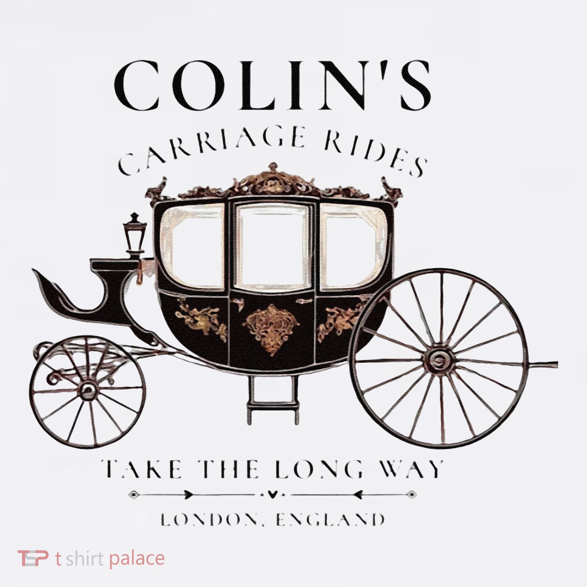 ColinS Carriage Rides Take The Long Way Visor