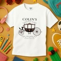 ColinS Carriage Rides Take The Long Way Kids T-Shirt thumb 3