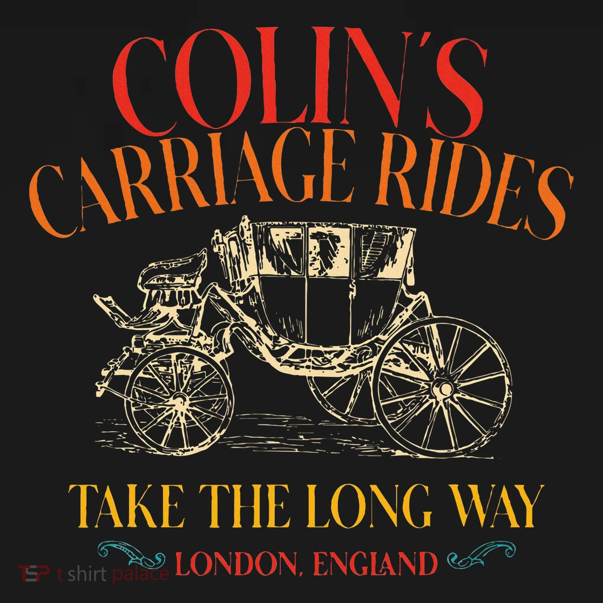 ColinS Carriage Rides Take The Long Way Button