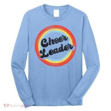 Cheer Cheerleading Retro Vintage Cheer Leader Meaningful Gift Long Sleeve Shirt