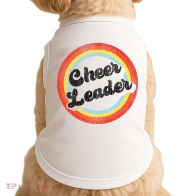 Cheer Cheerleading Retro Vintage Cheer Leader Meaningful Gift Doggie Tank