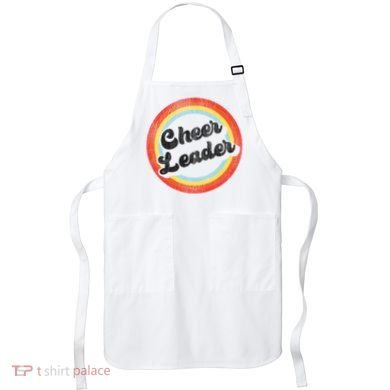 Cheer Cheerleading Retro Vintage Cheer Leader Meaningful Gift Apron
