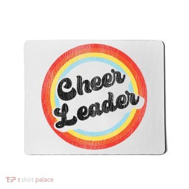 Cheer Cheerleading Retro Vintage Cheer Leader Meaningful Gift Mousepad
