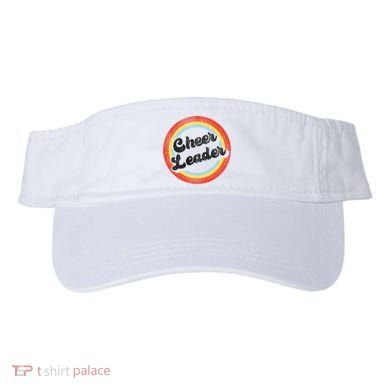 Cheer Cheerleading Retro Vintage Cheer Leader Meaningful Gift Visor