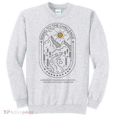 Classical Conversations Rising To The Challenge Mom Sweatshirt