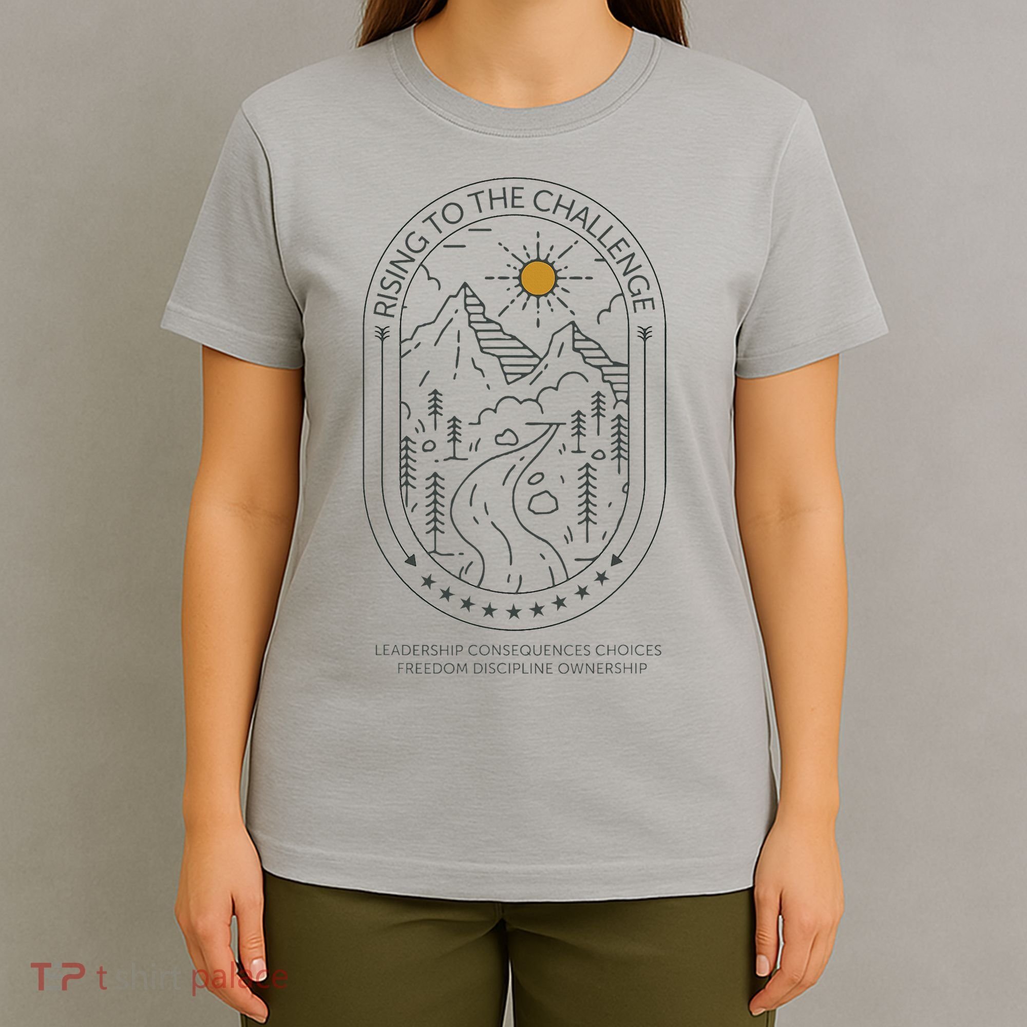 Classical Conversations Rising To The Challenge Mom T-Shirt