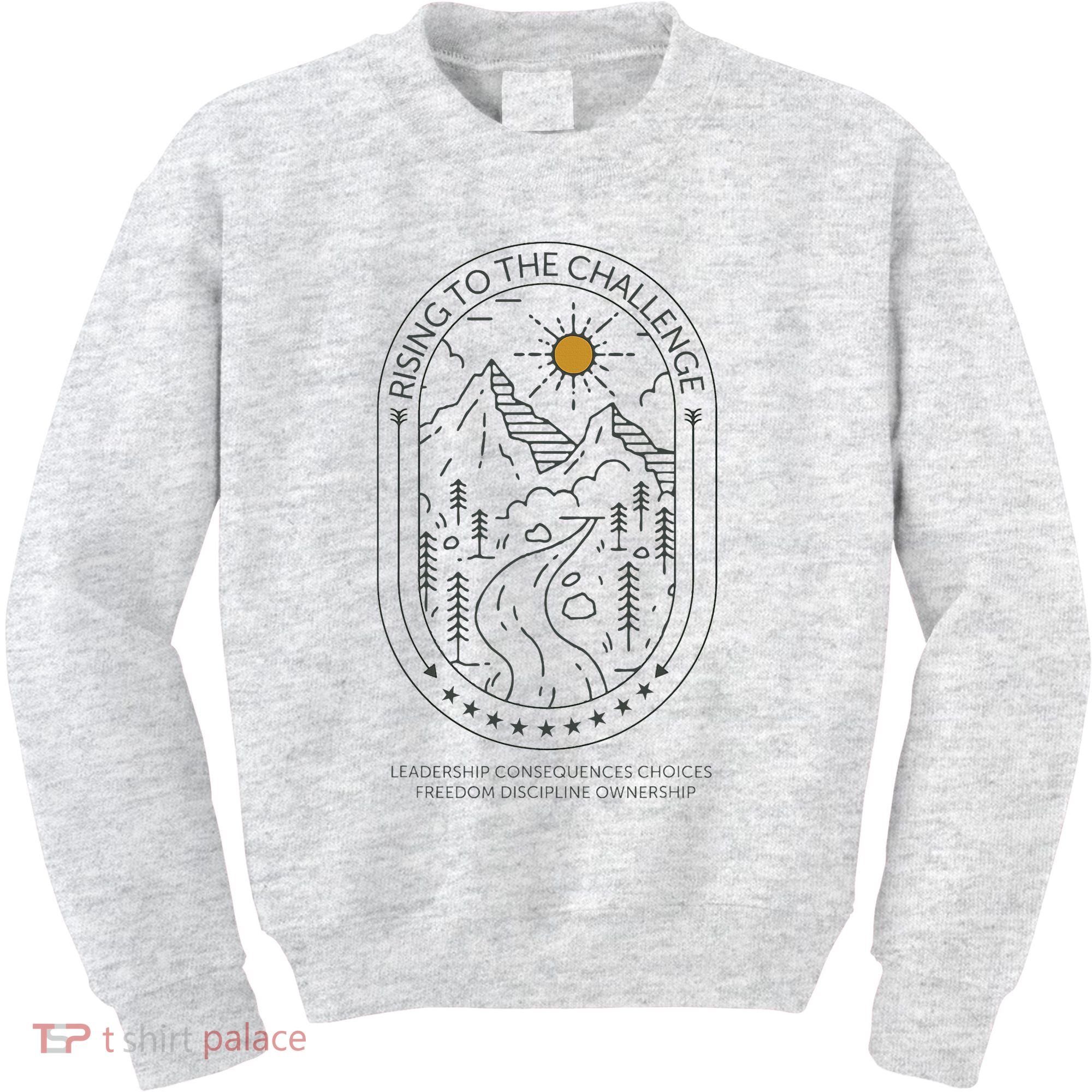 Classical Conversations Rising To The Challenge Mom Kids Sweatshirt