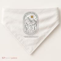Classical Conversations Rising To The Challenge Mom USA-Made Doggie Bandana thumb 0