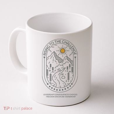 Classical Conversations Rising To The Challenge Mom Coffee Mug