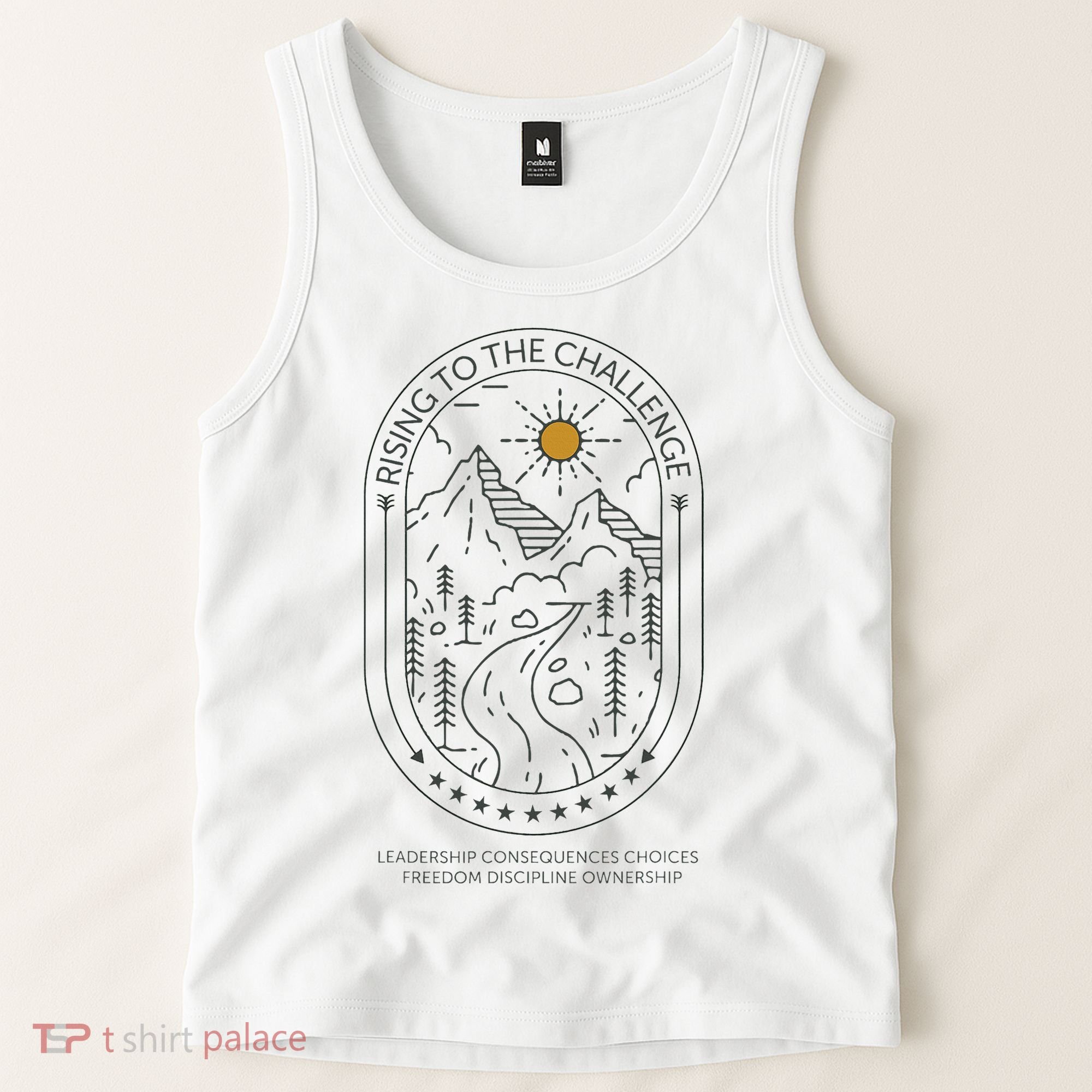 Classical Conversations Rising To The Challenge Mom Tank Top