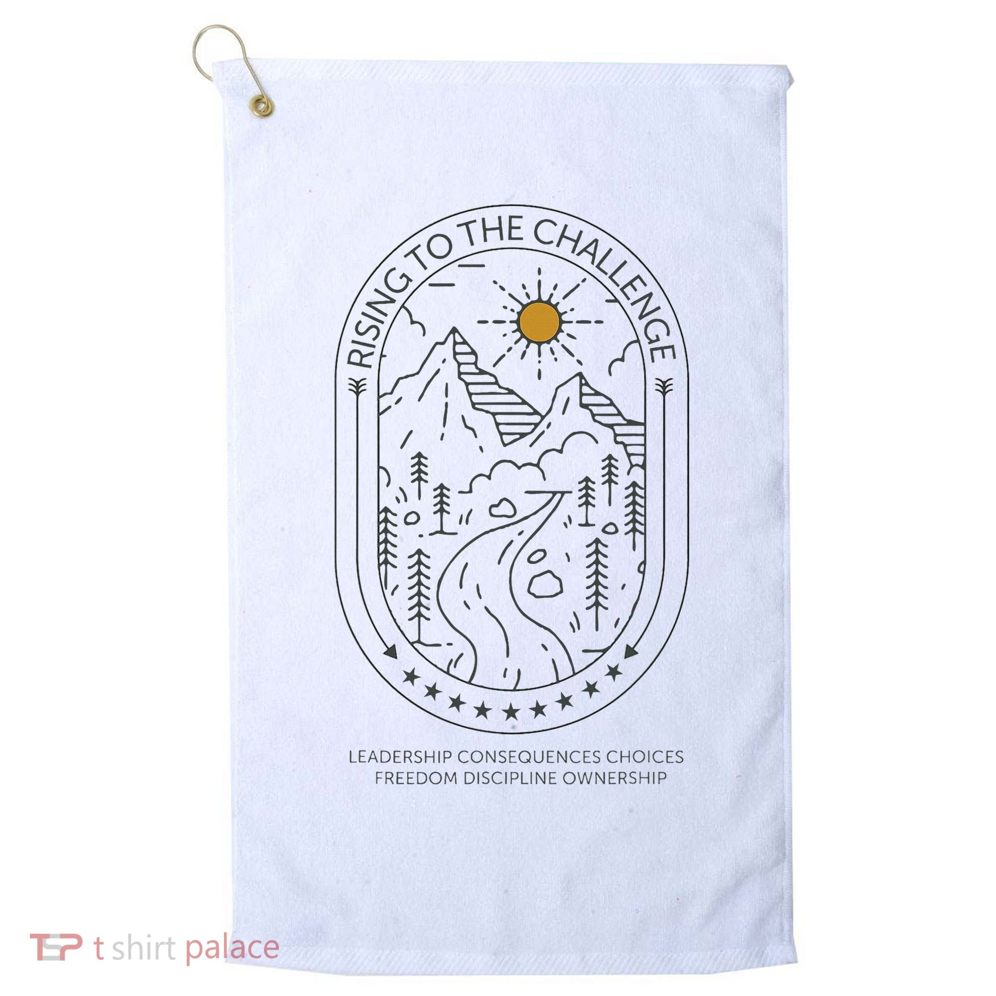 Classical Conversations Rising To The Challenge Mom Golf Towel