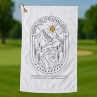 Classical Conversations Rising To The Challenge Mom Golf Towel thumb 1