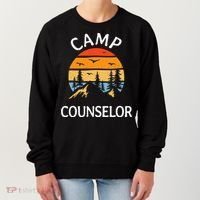 Camp Counselor Retro Summer Director Camper Staff Camping Women's Sweatshirt thumb 0