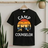Camp Counselor Retro Summer Director Camper Staff Camping T-Shirt thumb 2