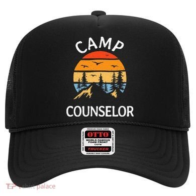 Camp Counselor Retro Summer Director Camper Staff Camping Hat