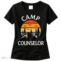 Camp Counselor Retro Summer Director Camper Staff Camping Women's T-Shirt thumb 0