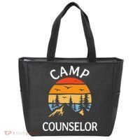 Camp Counselor Retro Summer Director Camper Staff Camping Tote Bag thumb 0
