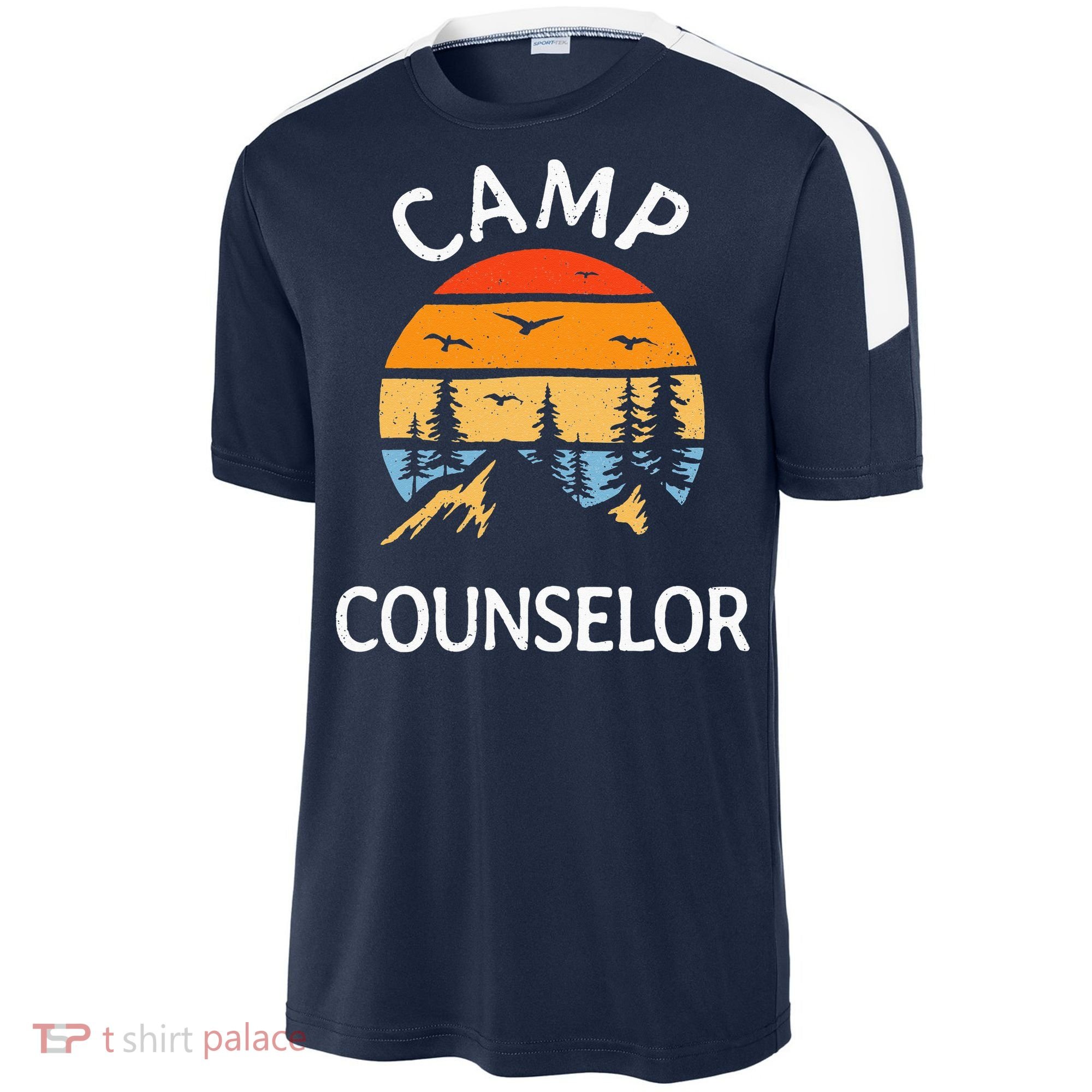 Camp Counselor Retro Summer Director Camper Staff Camping Sport-Tek Competitor United Soccer Jersey