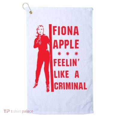 Criminal Golf Towel