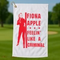 Criminal Golf Towel thumb 1
