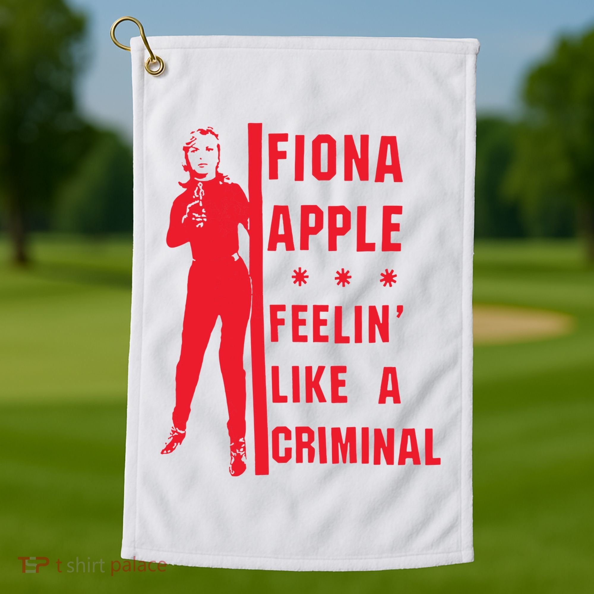 Criminal Golf Towel