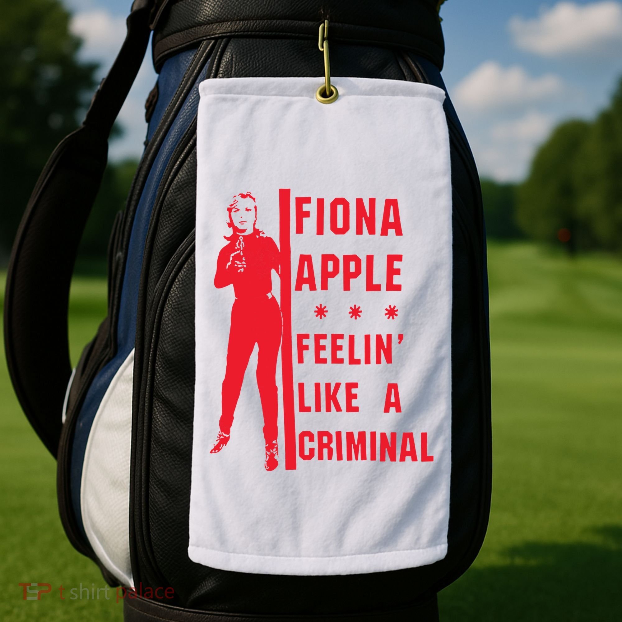 Criminal Golf Towel