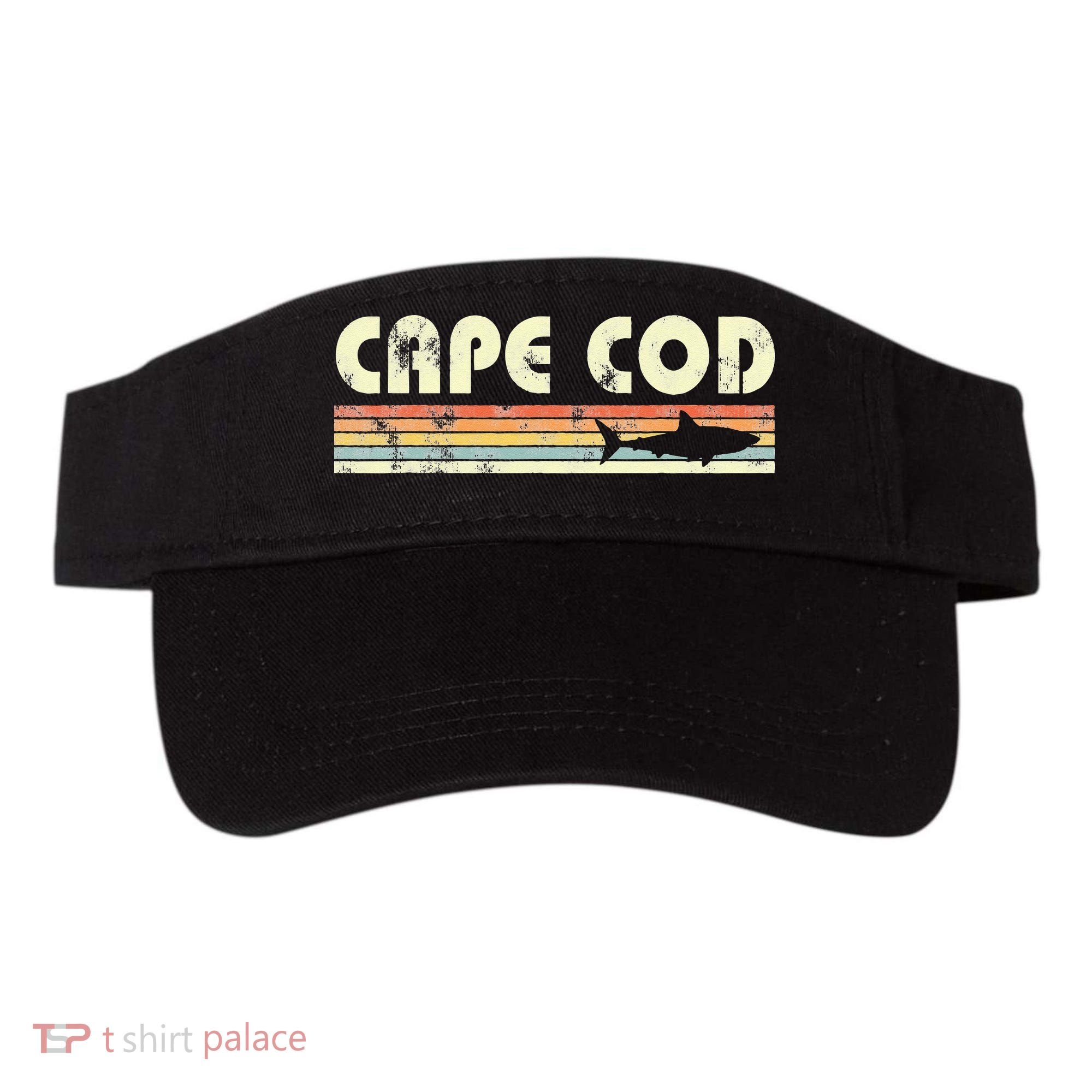 Cape Cod Retro Style with Shark graphic Visor