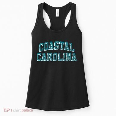 Coastal Carolina Retro Arch Logo Women's Tank Top