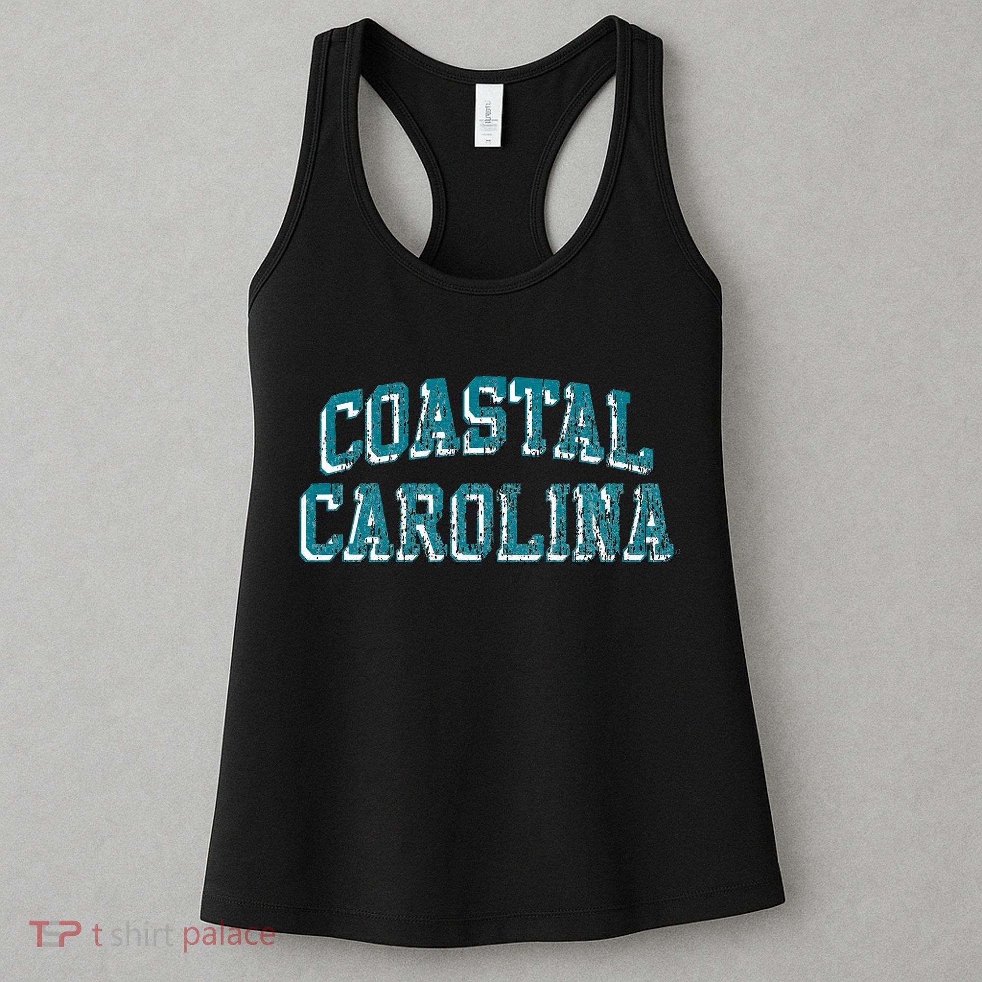Coastal Carolina Retro Arch Logo Women's Tank Top