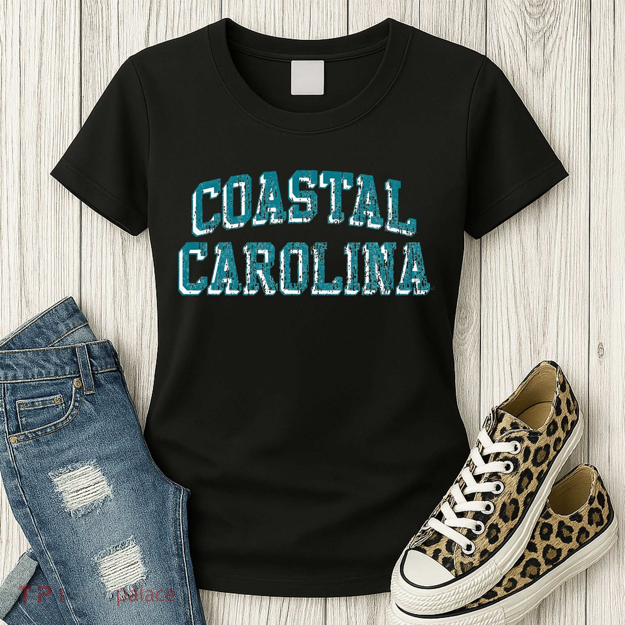 Coastal Carolina Retro Arch Logo Women's T-Shirt
