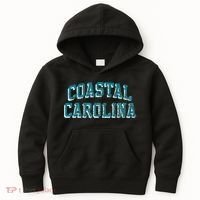 Coastal Carolina Retro Arch Logo Kids Hoodie thumb 0