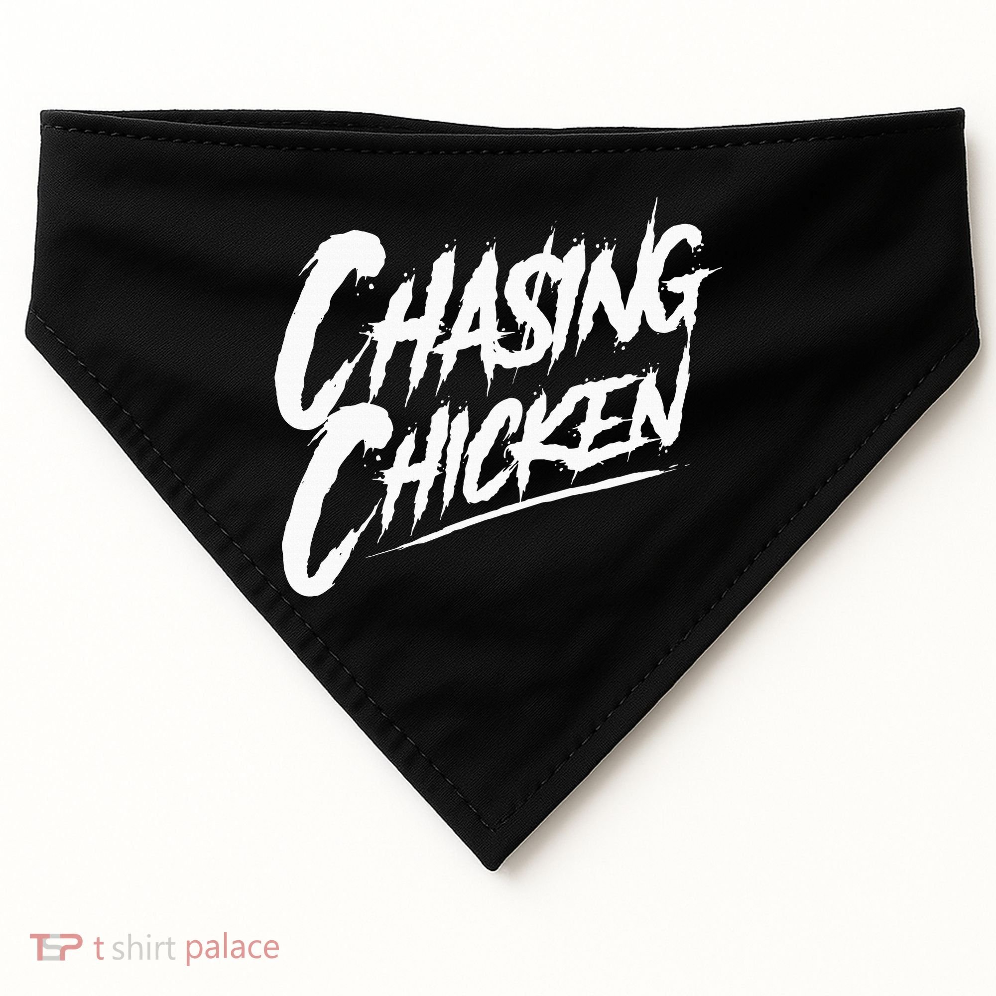 Chasing Chicken Rap Get Money Chasing Chicken USA-Made Doggie Bandana