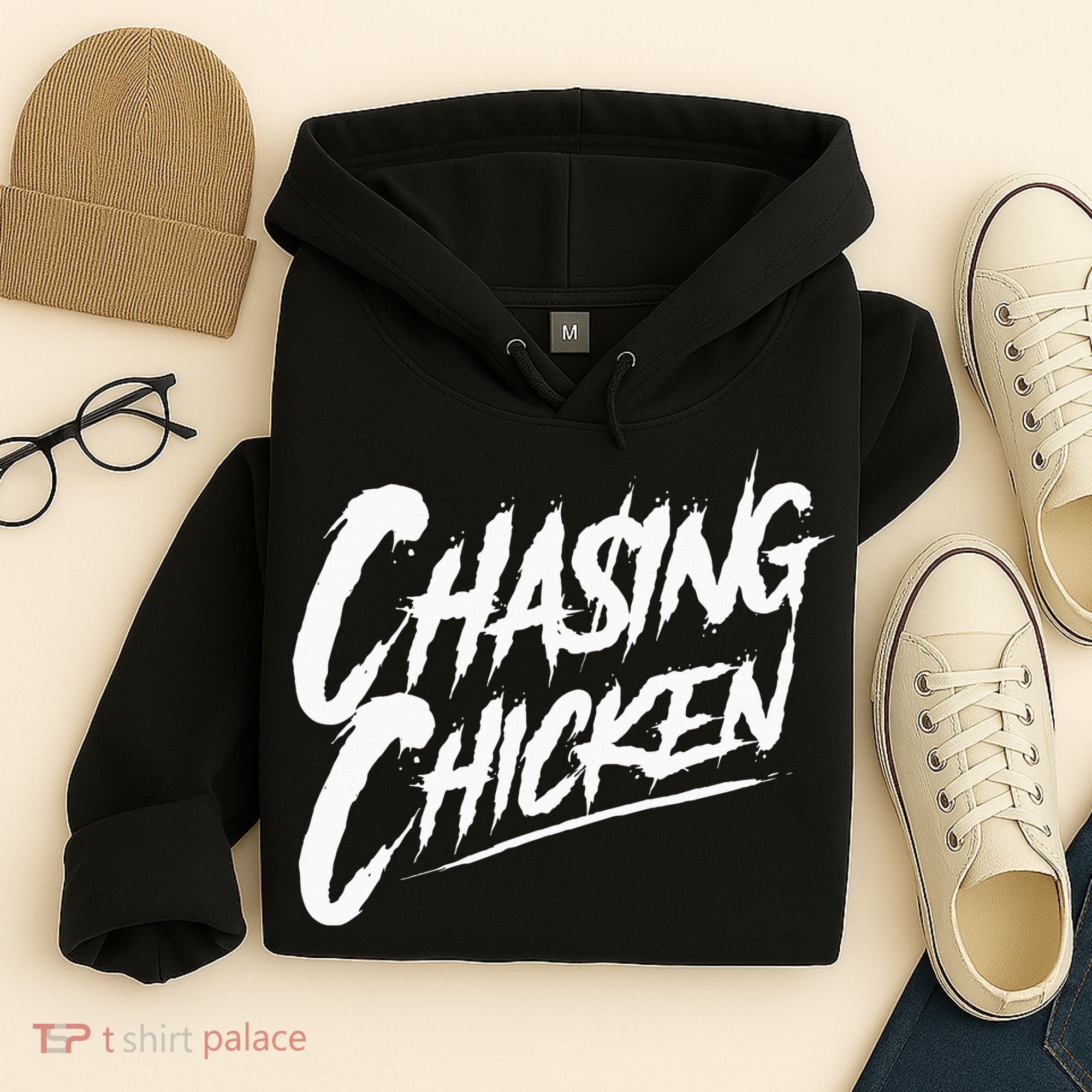 Chasing Chicken Rap Get Money Chasing Chicken Hoodie