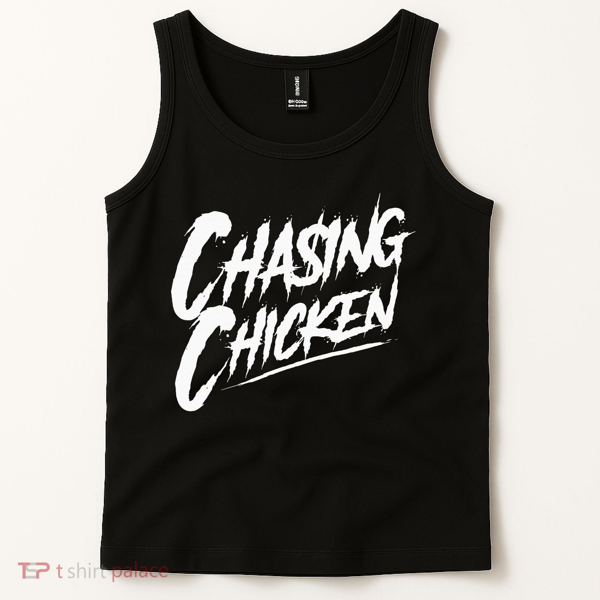 Chasing Chicken Rap Get Money Chasing Chicken Tank Top