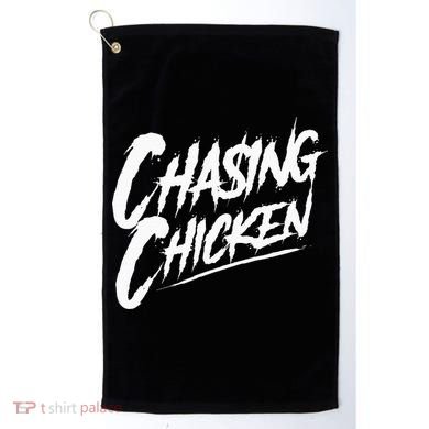 Chasing Chicken Rap Get Money Chasing Chicken Golf Towel
