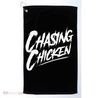 Chasing Chicken Rap Get Money Chasing Chicken Golf Towel thumb 0