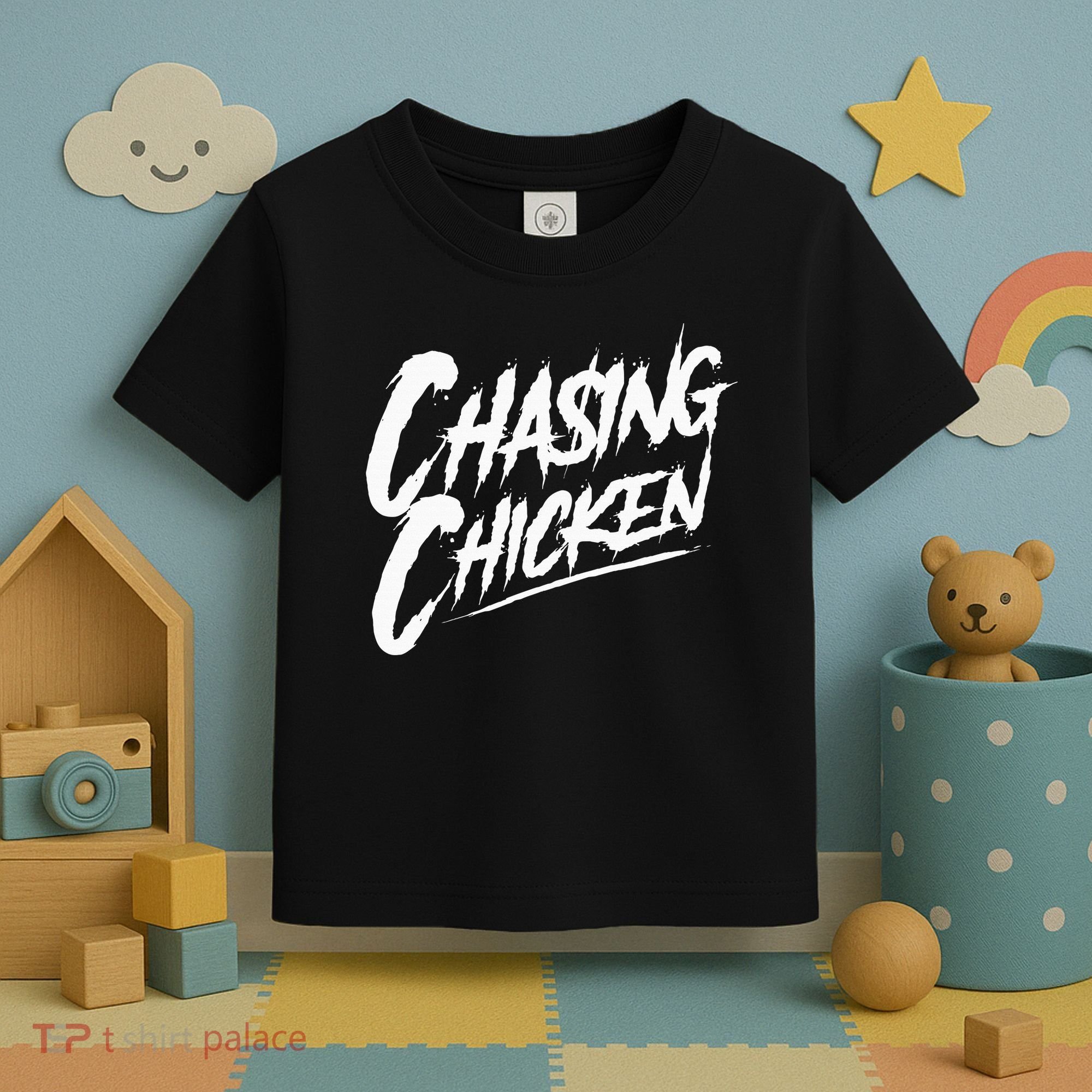 Chasing Chicken Rap Get Money Chasing Chicken Toddler T-Shirt
