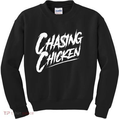 Chasing Chicken Rap Get Money Chasing Chicken Kids Sweatshirt