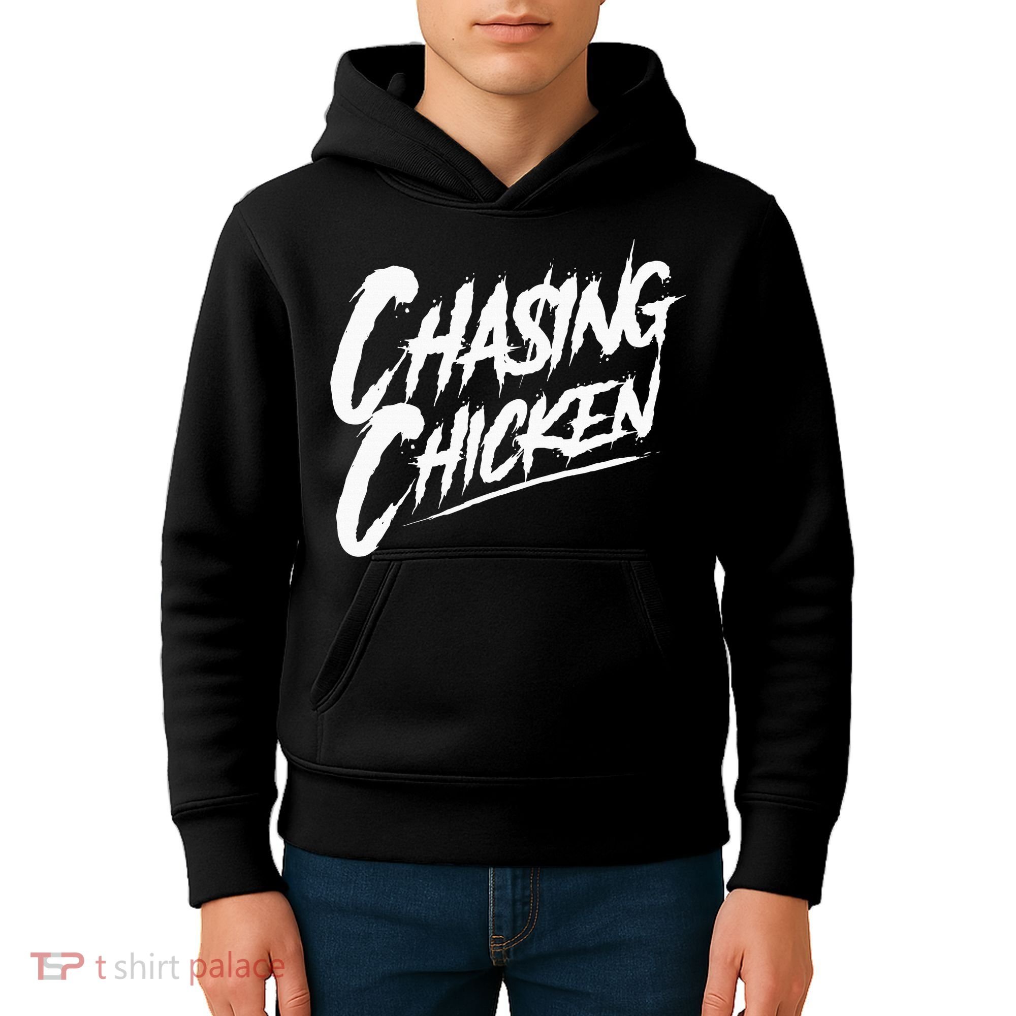 Chasing Chicken Rap Get Money Chasing Chicken Kids Hoodie