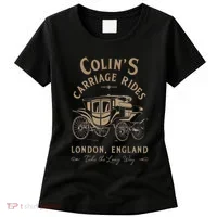 ColinS Carriage Rides Take The Long Way Women's T-Shirt thumb 0