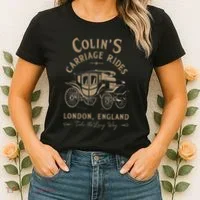 ColinS Carriage Rides Take The Long Way Women's T-Shirt thumb 2