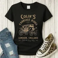 ColinS Carriage Rides Take The Long Way Women's T-Shirt thumb 3