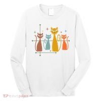 Century Cat Retro Cool Long Sleeve Shirt thumb 0