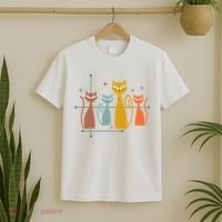 Century Cat Retro Cool T-Shirt thumb 2